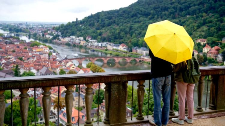 Hier droht am Wochenende Regen